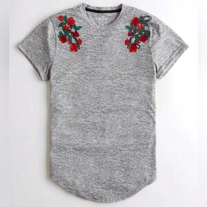 Hollister Curved Hem T-Shirt